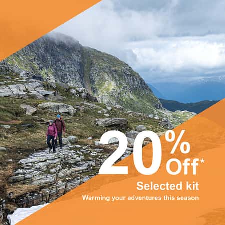 20% Off Selected Kit at Rohan!