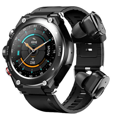 T92 Bluetooth Headset Smart Watch TWS wireless bluetooth earphones watches