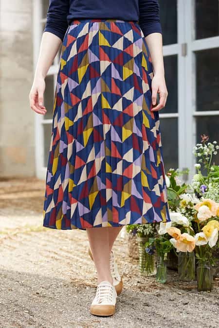 SAVE - Heatherbank Midi Skirt