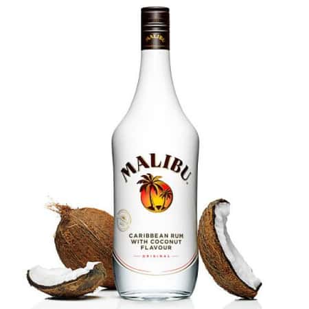 Malibu White Rum With Coconut 1L - Now Only £12