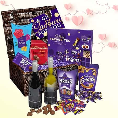 WIN this Cadbury Chocolate and Wine Valentines Hamper