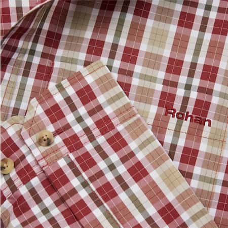 SAVE - Men's Coast Long Sleeve Checked Shirt