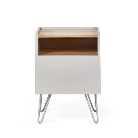SAVE - Penelope 1 Drawer Hairpin Bedside Table