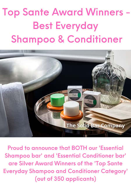 Multi Award Winning Shampoo Bars & Conditioner Bars!