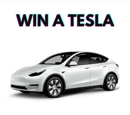WIN A TESLA WORTH OVER £51,000