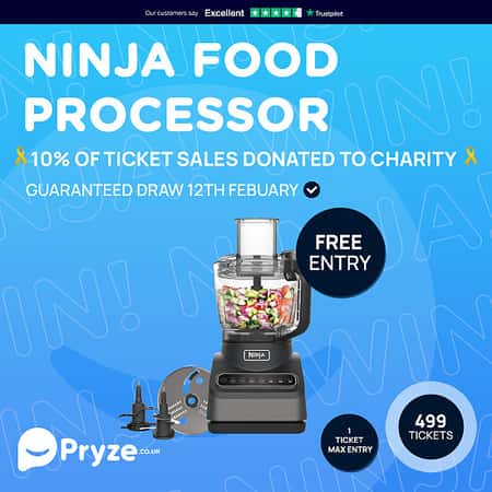 Win a Ninja Food Processor with Auto-IQ For FREE