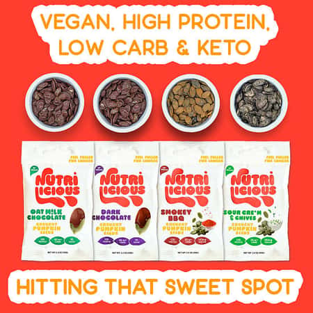 50% OFF Our Delicious & Healthy Plant Based Snacks - Just £3 For 4 Delicious Snacks!