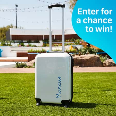 WIN a Personalised Official Love Island Cabin Suitcase