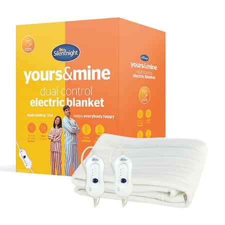 SAVE - Silentnight Yours and Mine Dual Control Electric Blanket