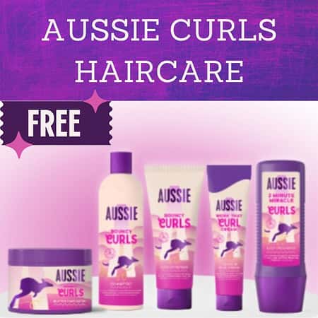 FREE AUSSIE CURLS HAIR PRODUCTS