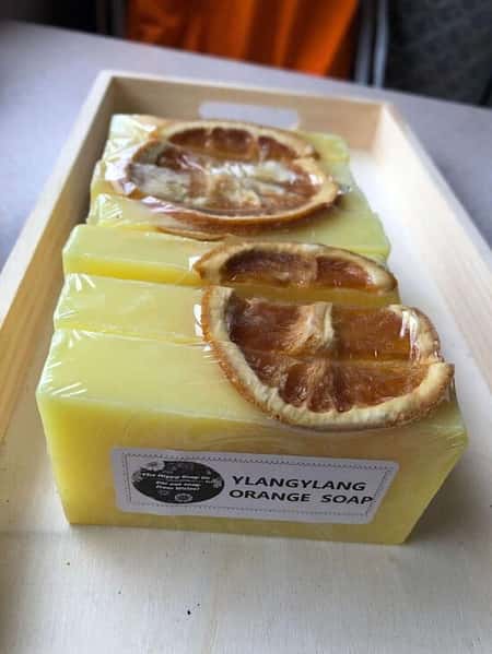 Orange and Ylang Ylang soap – vegan – smells amazing