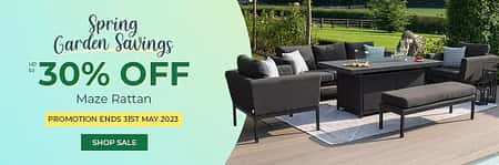 Up to 30% OFF Selected Maze Rattan!