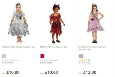 Kids' Halloween Costumes From £10!