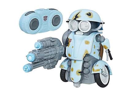 Save £49.00 on this Transformers: The Last Night Autobot Sqweeks R/C