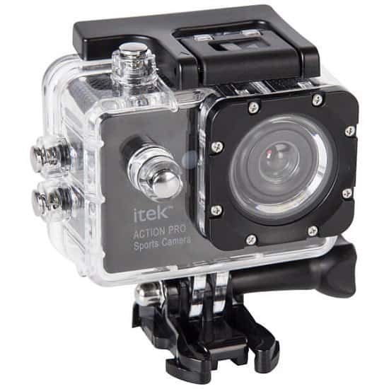 Save: £81.00 iTek 1080p Full HD Waterproof Action Camera
