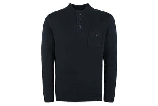 Save £10 on this Button Neck Jumper