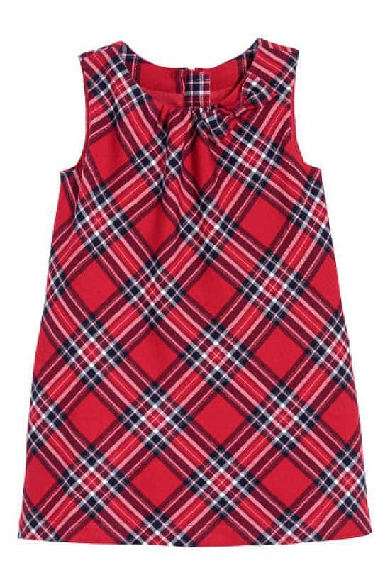 Save £6 on this Bow-detail flannel dress