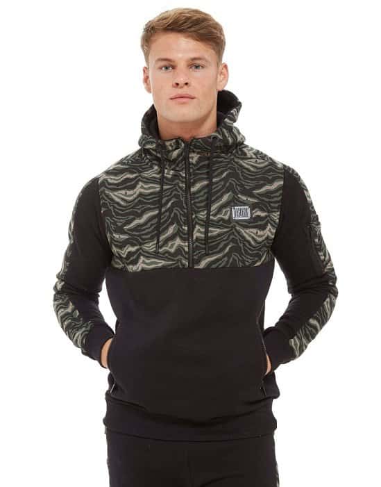 Save 37% on these Supply & Demand Tiger Camo 1/2 Zip Hoodie