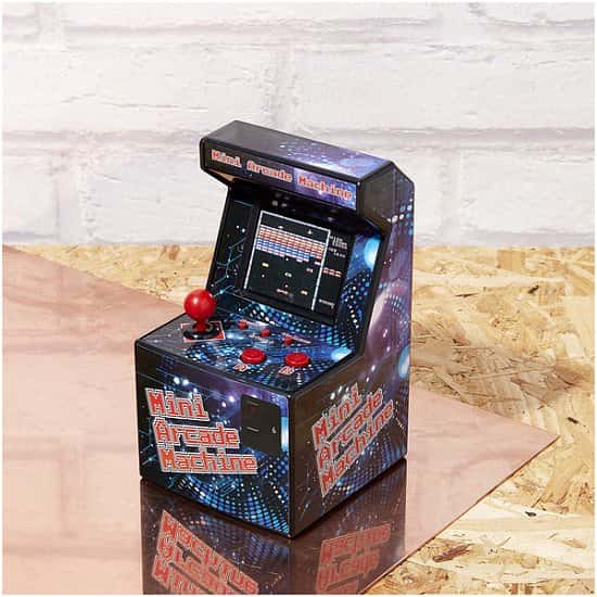 Save £5 on this Mini Desktop Arcade Machine