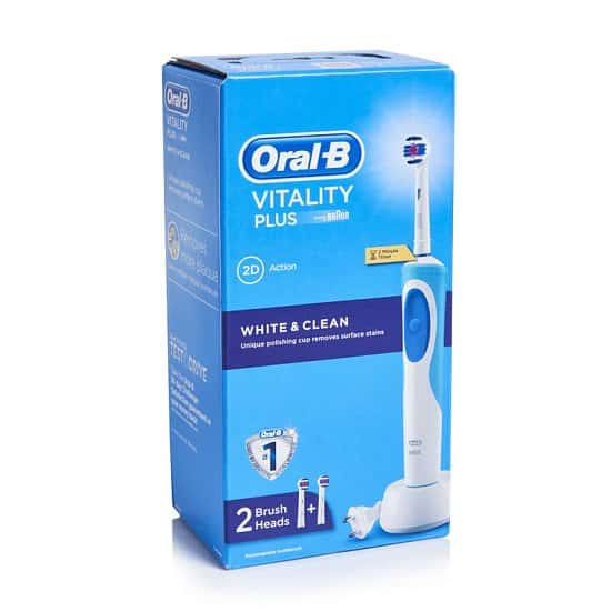 This Oral B Electric Toothbrush is now half price