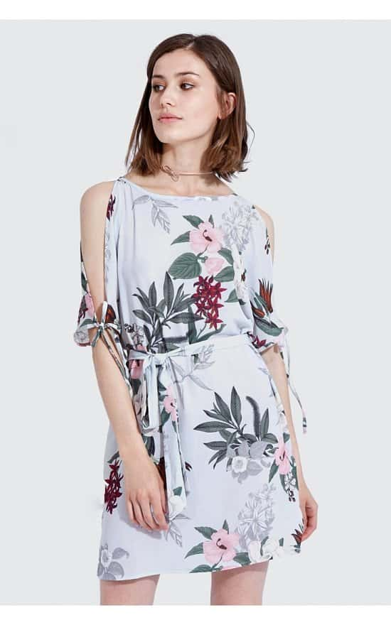 £10 off this Floral Crepe Tea Dress