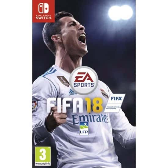 Save £25 on FIFA 18 on Nintendo Switch