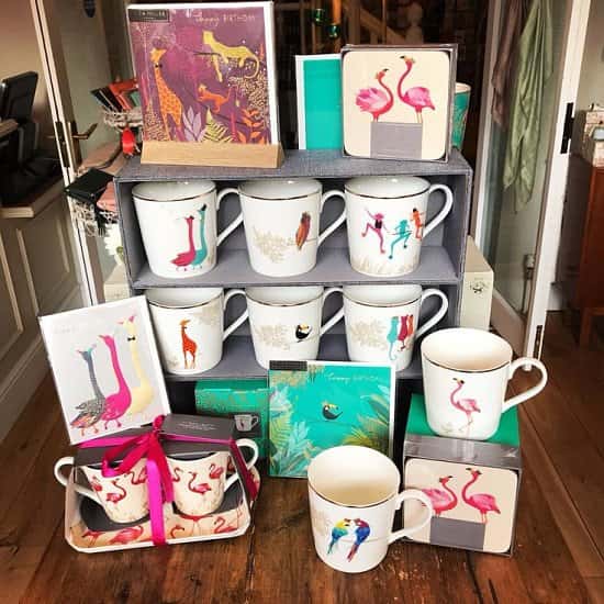 NEW STOCK! How extraordinary is our new collection of Sara Miller mugs and cards!