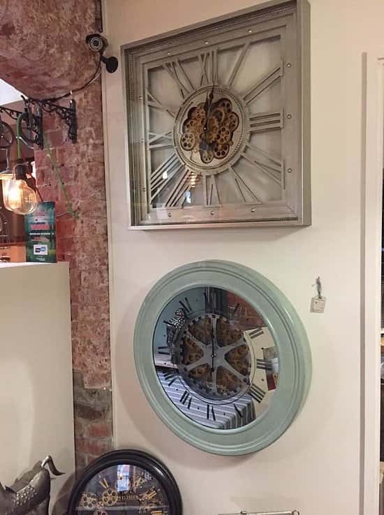 Following the success of the COG CLOCK at Christmas in the store, we now have it back in stock!