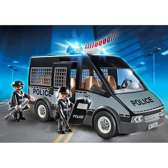 Playmobil Police Van with Lights and Sounds: Save £20.00!