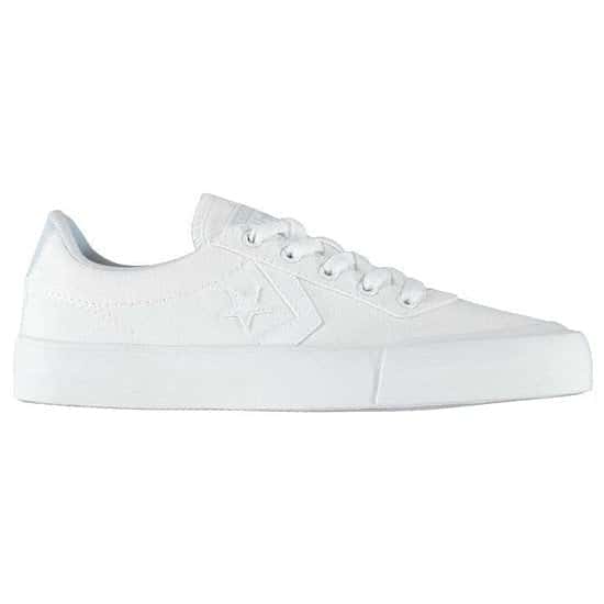 White converse top sports direct