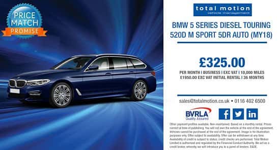 BMW 5 Series M Sport Auto Touring | Special Business Lease at £325 p/m!