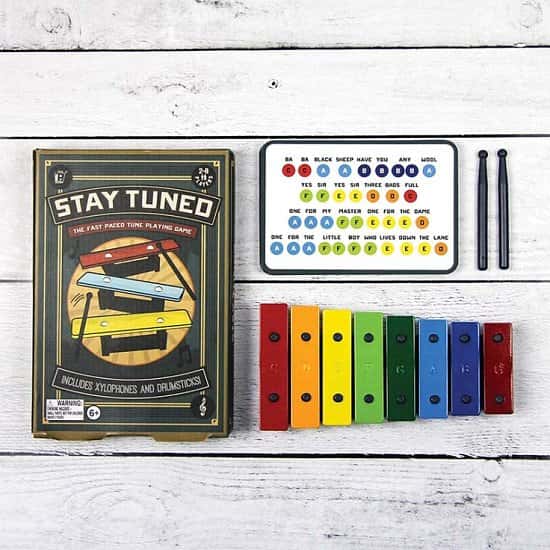 Save £7.50 on STAY TUNED The Musical Game - Test your musical abilities!