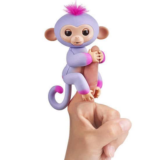 NEW IN - Fingerlings Baby Monkey Two Tone - Sydney (Purple/Pink) £14.99!