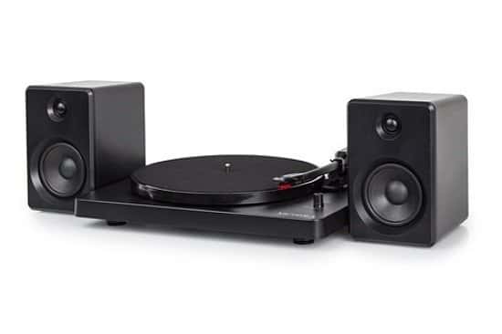 Victrola Modern Matte Black Turntable with Bluetooth Speakers (HMV Exclusive): Save £100.00!