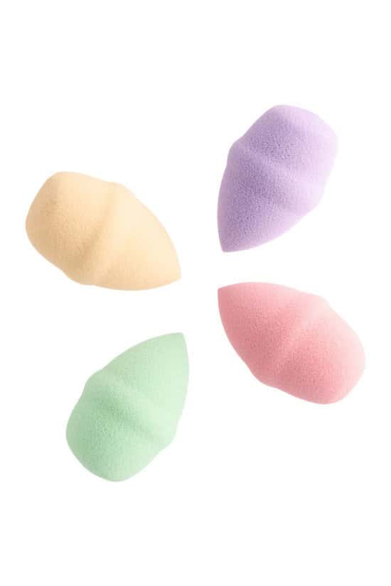 To Die For Make-up sponges, 4-pack blush colour £5.99!