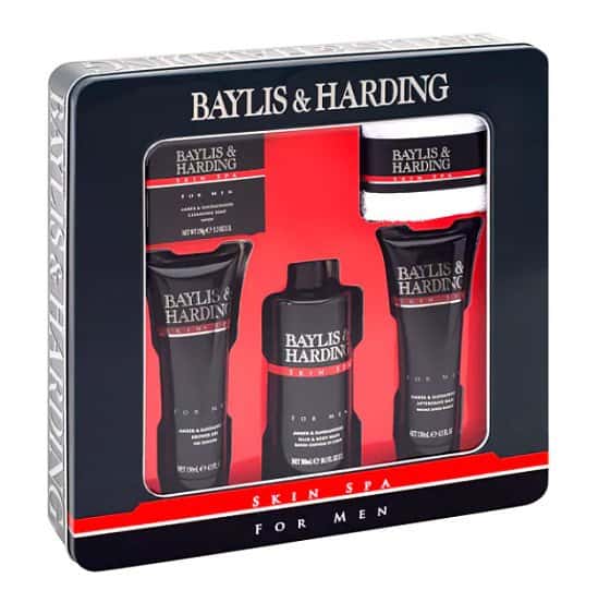 Baylis & Harding Men's Skin Spa For Men 5 Piece Tin £6.99!