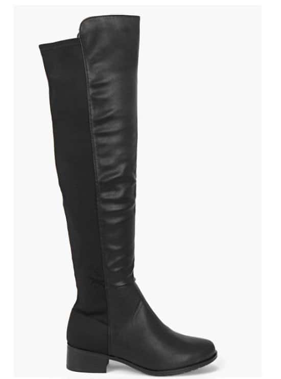 Lucia Elastic Back Over Knee Boot 57% OFF!