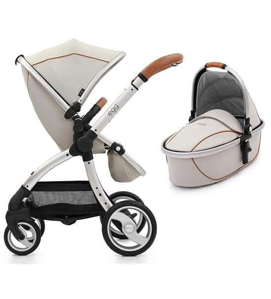 Hurry, Only 1 Left: Egg Pram & Carrycot - Prosecco (Prosecco Frame) £968.00!