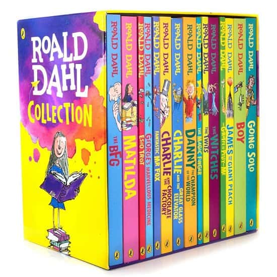 WIN Roald Dahl - 15 Books Collection Pack - Worth over £98
