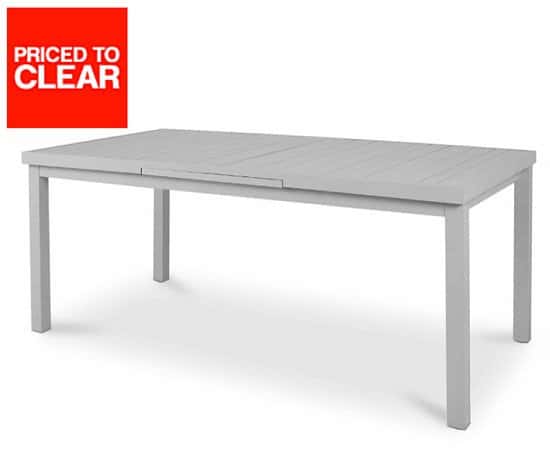 CLEARANCE! 6 SEATER EXTENDABLE DINING TABLE - SAVE £220!