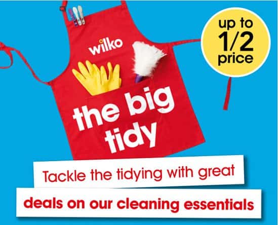 SAVE UP TO HALF PRICE on Cleaning Essentials