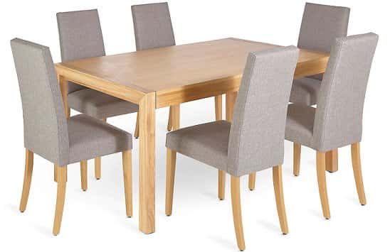 Dining Table & 6 Chairs Bundle - SAVE £547!