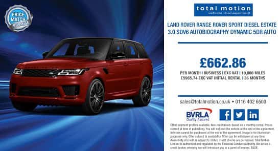 Range Rover Sport 3.0 SDV6 Autobiography Dynamic Auto | Business Leasing Offer