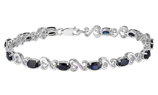 Sapphire bracelet deals h samuel