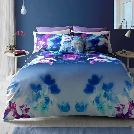 HALF PRICE! Lipsy Digitally Printed 100% Cotton Duvet Cover and Pillowcase Sets - from £27.50
