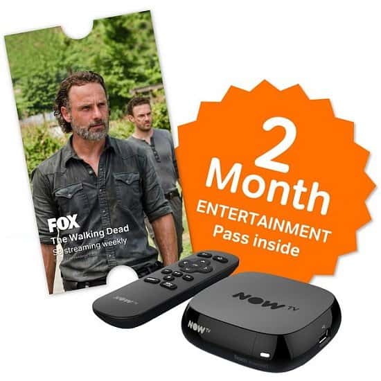 ONLY £14.99 - NOW TV Box with 2 MONTH Sky Entertainment Pass!