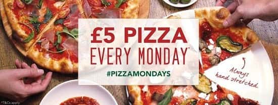 £5 PIZZA MONDAYS - ANY PIZZA FOR £5!