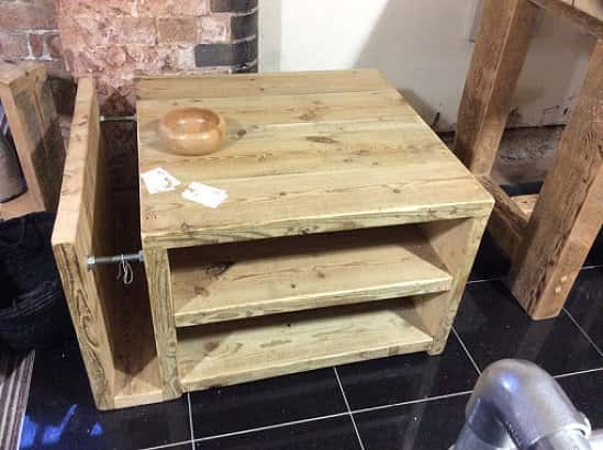 100% Handmade - The Cube Coffee Table £480.00!