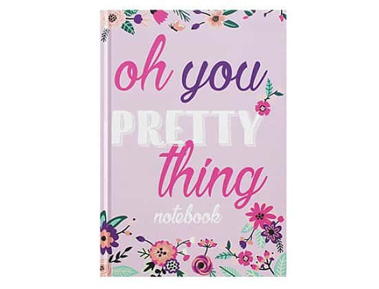 A5 Casebound Pretty Thing Notebook - SAVE 83%
