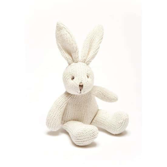 Cute Easter Gifts - Organic Cotton Bunny Rattle £8.99!